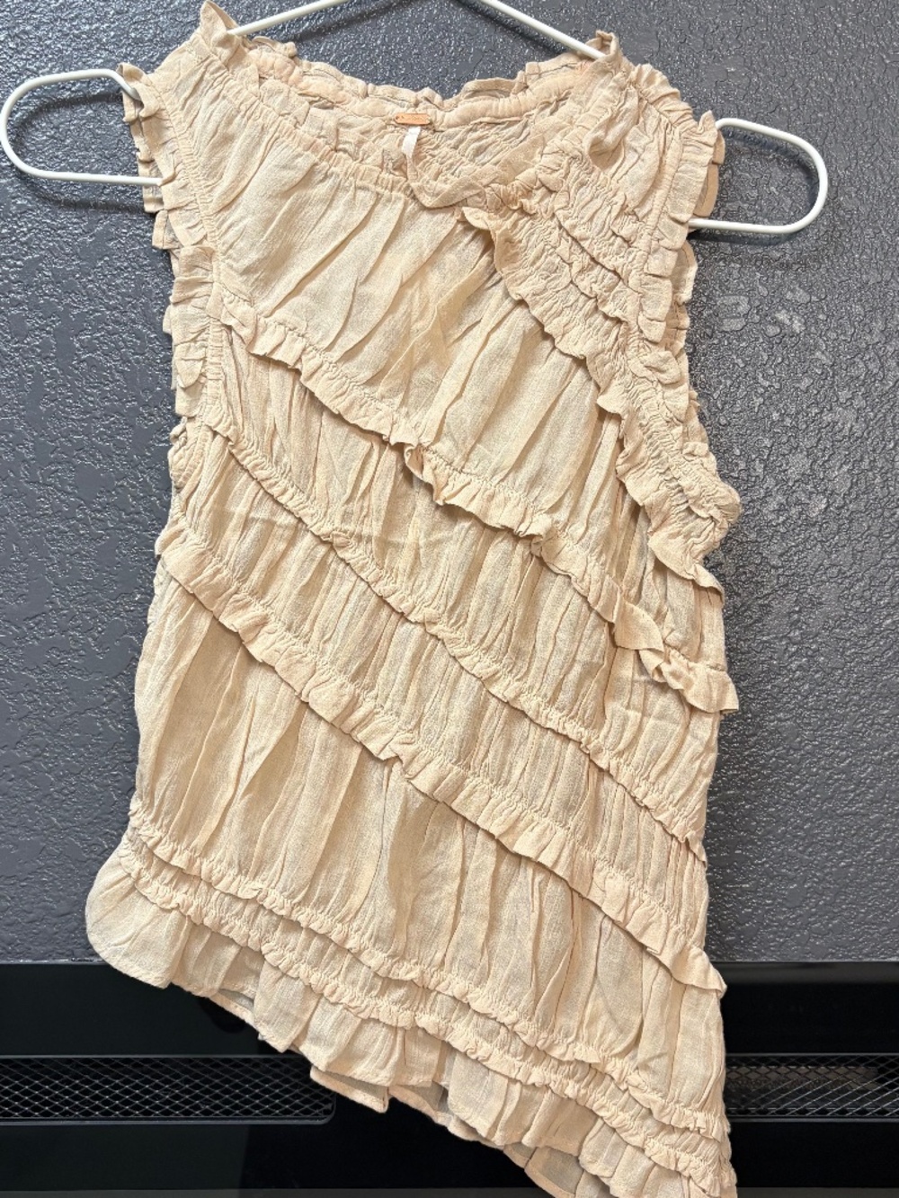 Free People Smocked Top